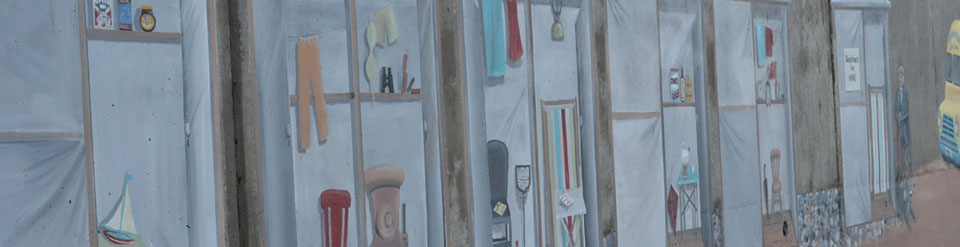 Sheringham Beach paintings