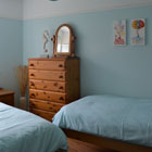 North Norfolk cottage bedroom